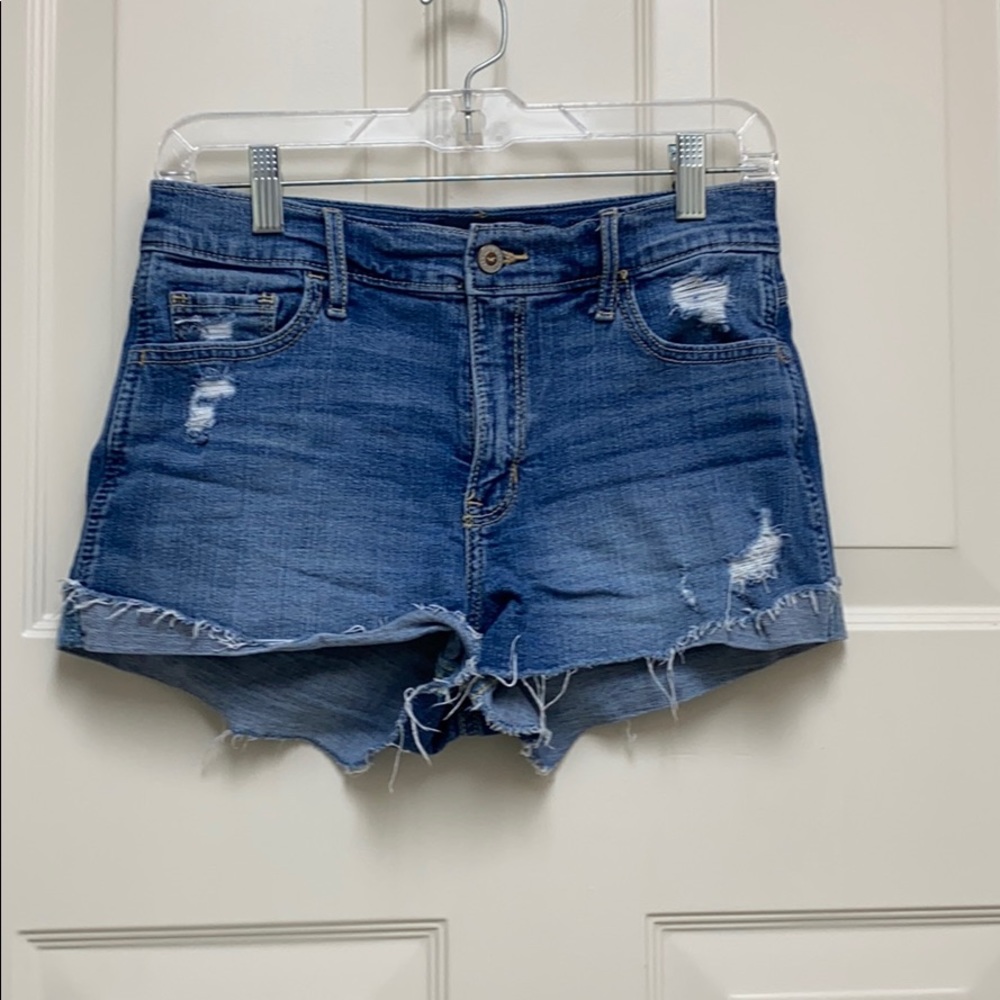 Hollister jean shorts